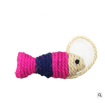 Juguete Interactivo para Gatos - Vara de Madera Artesanal con Ratón - Image 18
