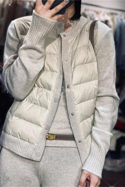 Chaqueta Acolchada Estilo Occidental con Algodón - Image 8