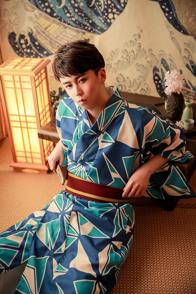Traje Kimono Formal Japonés Antirruga sin Planchado - Image 7