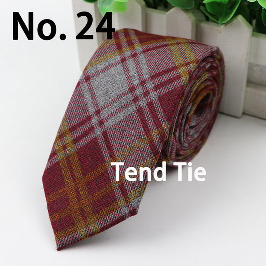 Corbata Ultra Angosta de Lana para Hombre - Elegancia Sofisticada - Image 25