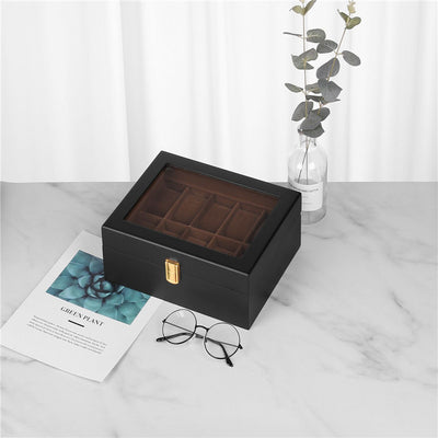 Caja Organizadora para Relojes con Diseño Spray Paint - 10 Compartimentos - Image 4