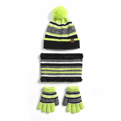 Conjunto Invernal Completo: Gorro, Bufanda y Guantes Acolchados - Image 8