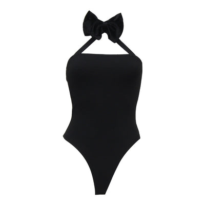 Body Sensual con Lazo de Terciopelo y Espalda Descubierta - Image 17