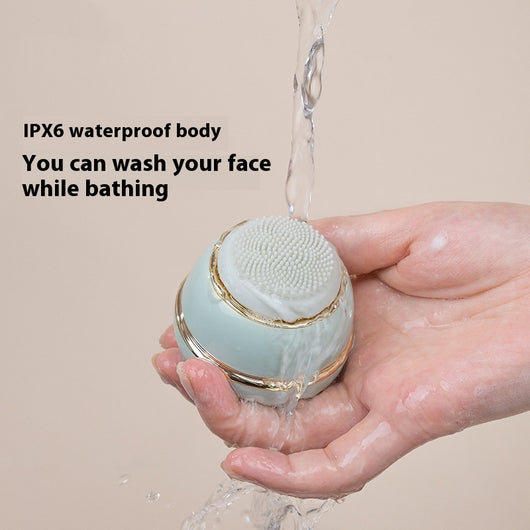 Limpiador Facial Eléctrico con Silicona - Instrumento de Belleza Ultrasónico - Image 2