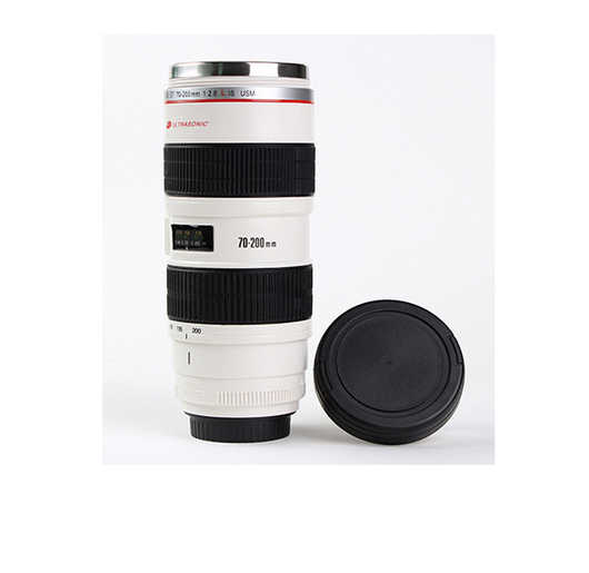 Taza Térmica Diseño Lente de Cámara - Vaso Aislante Acero Inoxidable - Image 4