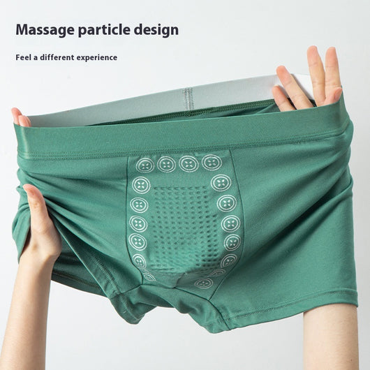 Calzoncillos Transpirables con Partículas de Masaje para Hombre - Tela Hipoalergénica - Image 2