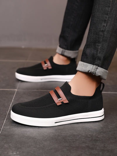 Zapatos Casuales Transpirables para Hombre Verano Malla Elástica Ligeros - Image 13