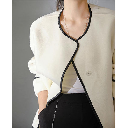 Abrigo de Lana Reversible para Mujer - Image 5