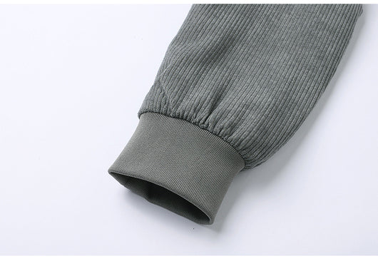 Chaqueta de Polar con Solapa Acolchada para Hombre - Abrigo Grueso y Cálido - Image 13