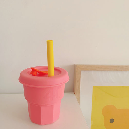 Vaso de Silicona con Pajita para Niños - Image 3