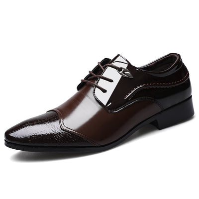 Zapatos Formales de Cuero con Cordones - Estilo Británico Elegante - Image 11