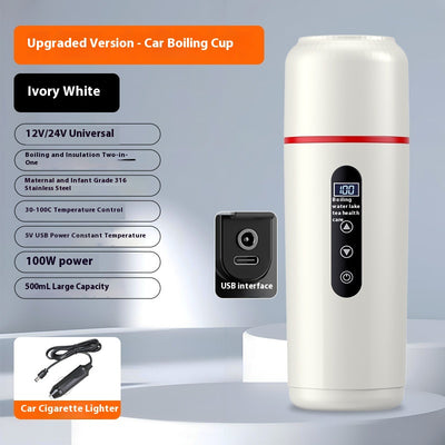 Hervidor Eléctrico Portátil para Auto 12V/24V Universal - Image 7