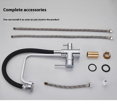 Grifo Purificador de Agua Telescópico con Tubo de Resorte para Cocina - Image 29