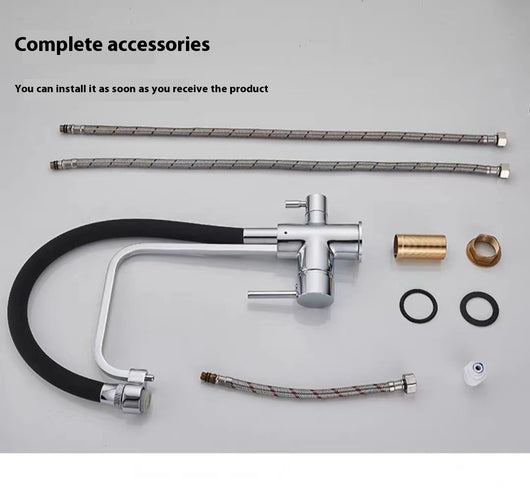 Grifo Purificador de Agua Telescópico con Tubo de Resorte para Cocina - Image 29