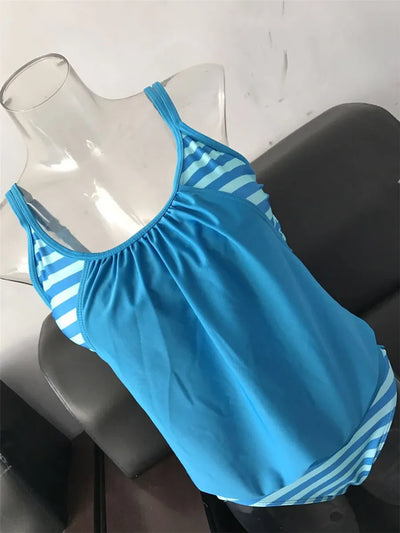 Bikini Clásico Dos Piezas Estilo Resort - Corte Conservador - Image 13