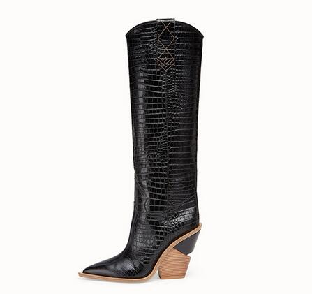 Botas de Tacón Grueso - Image 2