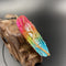 Seven Color Natural Stone Winding Hexagonal Crystal 1golden wire