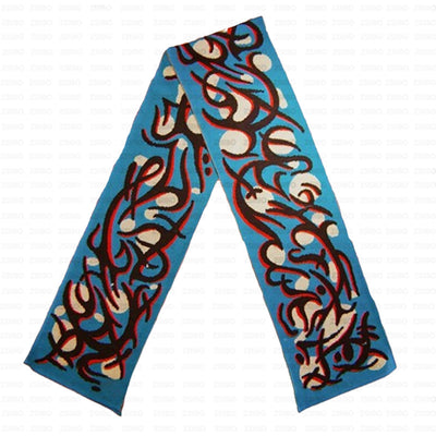 Bufanda Tejida Jacquard Reversible para Mujer - Image 5