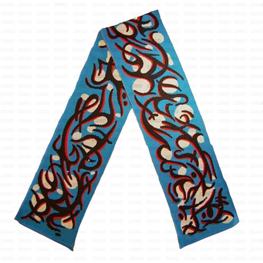 Bufanda Tejida Jacquard Reversible para Mujer - Image 5