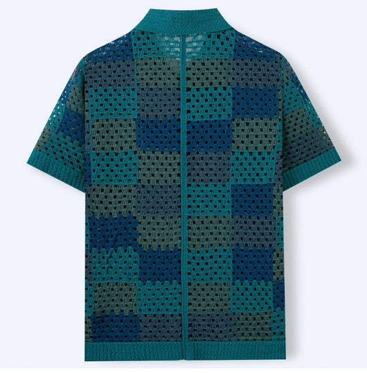 Cardigan de Punto Manga Corta para Hombre - Image 12