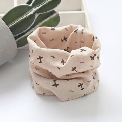 Bufanda Infantil de Algodón con Estampados Divertidos - Protección contra Frío y Viento - Image 10