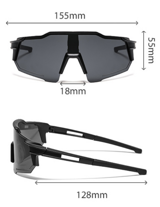Gafas de Sol Deportivas con Protección UV para Actividades al Aire Libre - Image 11