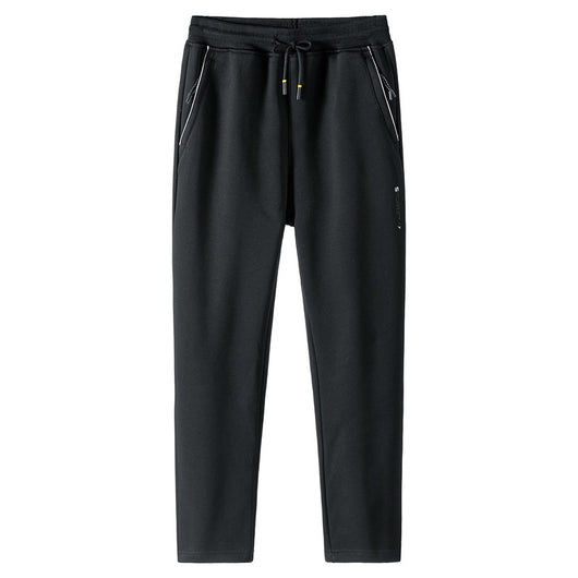 Pantalones Casuales Holgados de Algodón Puro para Hombre Talla Grande - Image 3