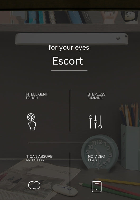 Lámpara de Escritorio LED Recargable con Protección Ocular - Image 11