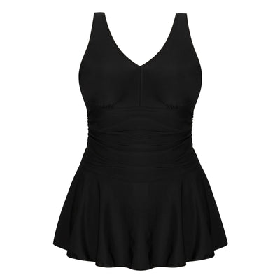 Traje de Baño Talla Grande Estampado sin Mangas para Mujer - Image 39