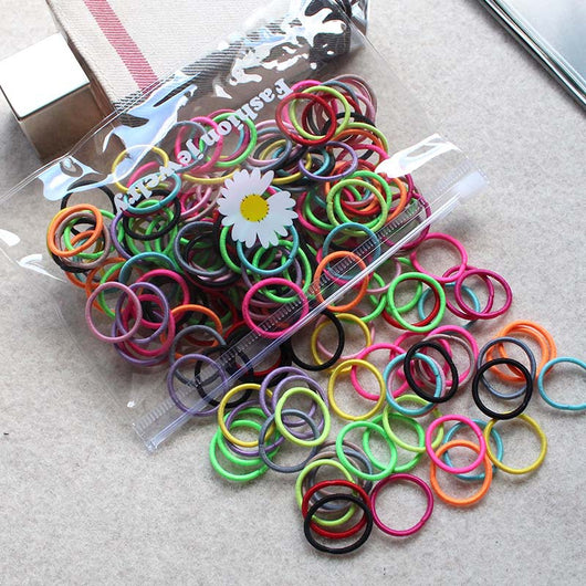 Mini Lazos Elásticos de Colores para Cabello Infantil - Sin Daño - Image 18