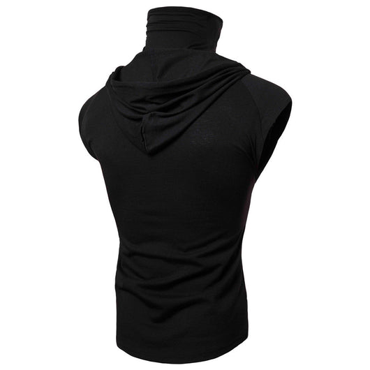 Chaleco Deportivo con Capucha y Botones para Hombre - Image 3