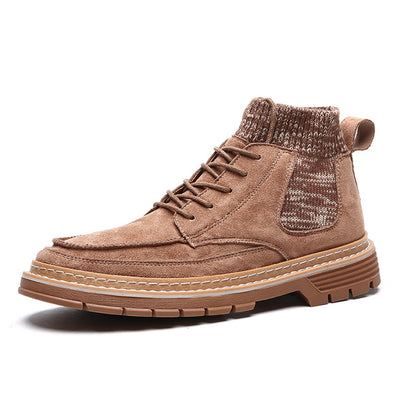 Calcetines de Moda Martin Tipo Alto para Hombre con Diseño Voluminoso - Image 16