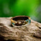 Anillo de Resina con Facetas Artesanal - Diseño Único y Personalizado