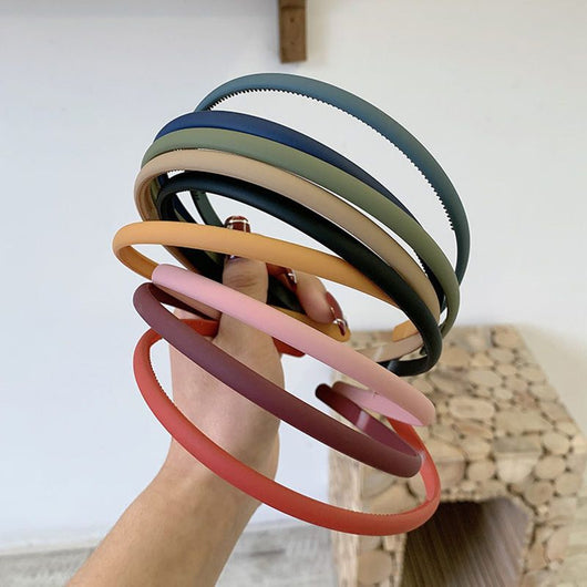 Diadema Ancha Antideslizante de Estilo Sencillo y Versátil