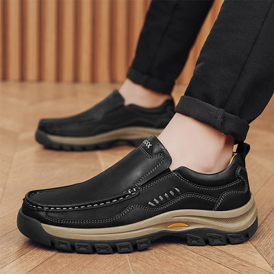 Zapatos de Cuero Casual Estilo Británico para Senderismo y Outdoor - Image 4