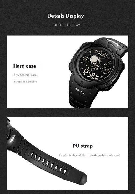 Reloj Deportivo Inteligente Astronauta para Estudiantes de Secundaria - Image 14