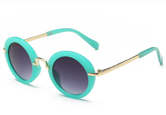Gafas de sol infantiles con marco redondo - Image 5