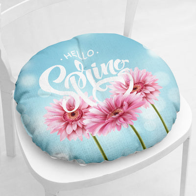 Cojín Grueso de Algodón y Lino para Silla Daisy - Image 50