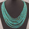 Collar Bohemio Multicapas con Cuentas de Arroz