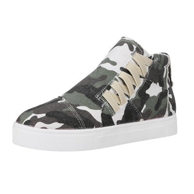 Botas Plataforma con Cierre Lateral Camuflaje - Image 22