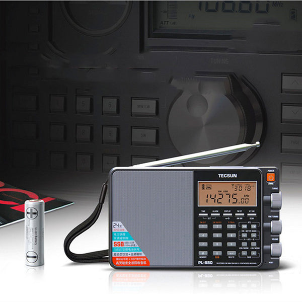 Radio Estéreo Digital PL-880 Sintonización Completa de Alta Performance