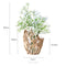 Arreglo Floral Minimalista Moderno para Sala de Estar