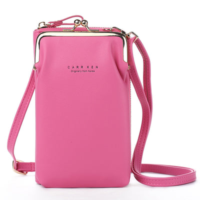 Bolsa Metálica para Celular de Color Sólido - Image 4