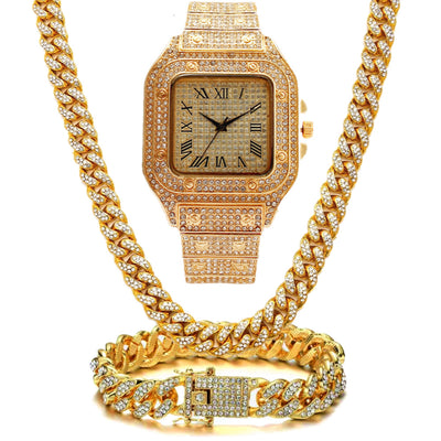 Set de 3 Relojes de Cuarzo Elegancia Romana - Image 9
