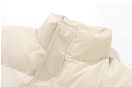 Abrigo Acolchado Cuello Alto para Parejas - Calidez y Estilo Compartido - Image 12