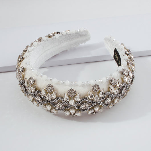Diadema de Lujo con Diamantes Estilo Barroco - Image 8