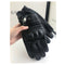 Guantes de Protección para Motociclista en Cuero Genuino Anti-Caídas