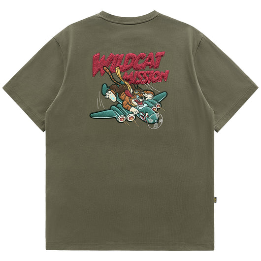 Camiseta Manga Corta Bordada para Hombre - Image 10