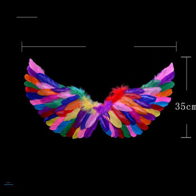 Alas de Plumas para Disfraz de Niña Flores - Halloween y Navidad - Image 16