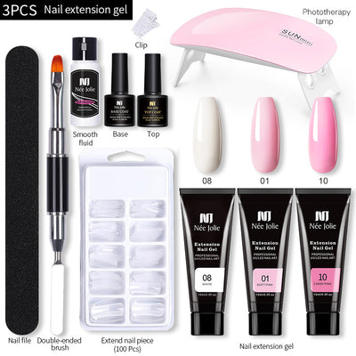 Set de Adhesivo Gel para Uñas Artísticas 15ml con Fotocurado - Image 13